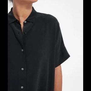 Everlane Black Button Down Shirt